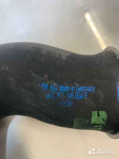 Патрубок интеркулера Volkswagen Passat B6 2.0 BMR