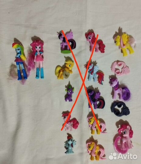 Игрушки My Little Pony из киндера и другие
