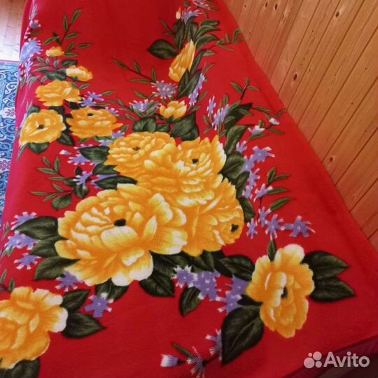 Плед покрывало махровое