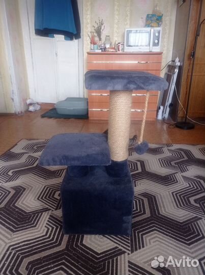 Когтеточка домик для кошки