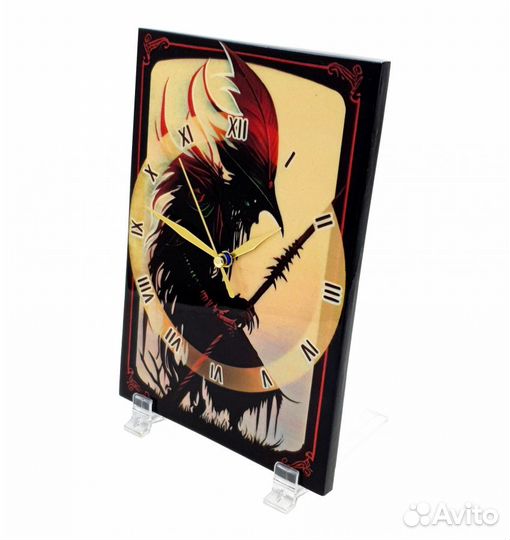 Декоративные часы пугало 6