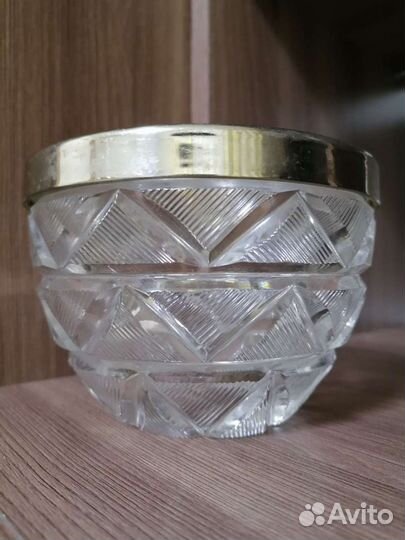 Салатница хрусталь СССР