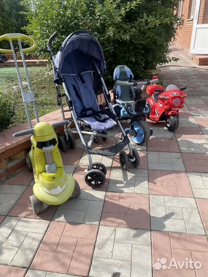 Коляска, беговел, самовал, велосипед мотоцикл