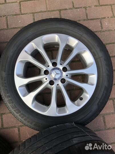 Диски R17 Mercedes 5x112 с резиной