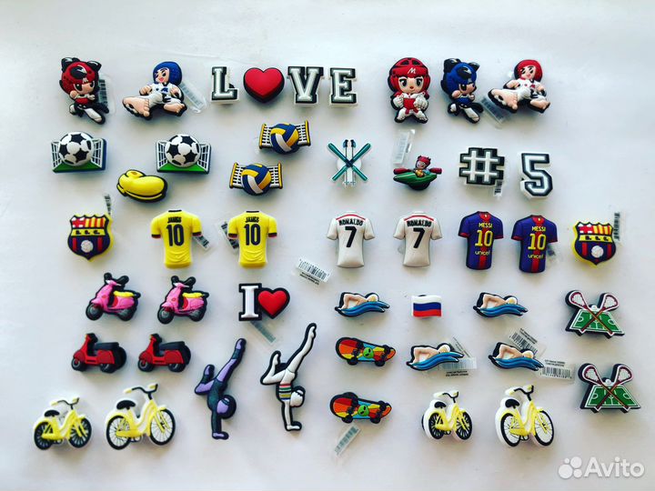 Джиббитсы для Крокс новые спорт