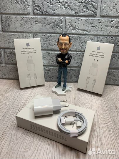 Зарядное устройство для iPhone кабель+блок