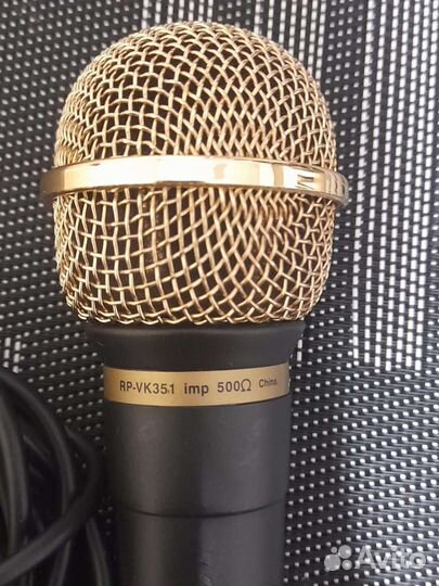 Микрофон panasonic RP-VK351 вокальный