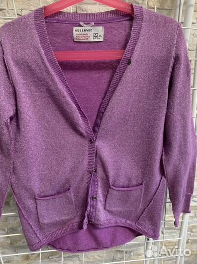 Кардиган на девочку, 6-8 лет, 122 см