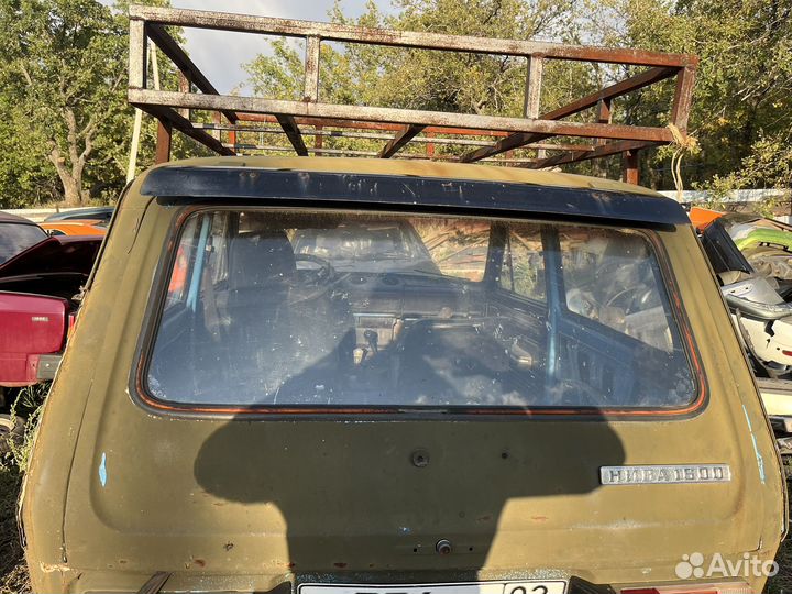 Крышка багажника niva 2121