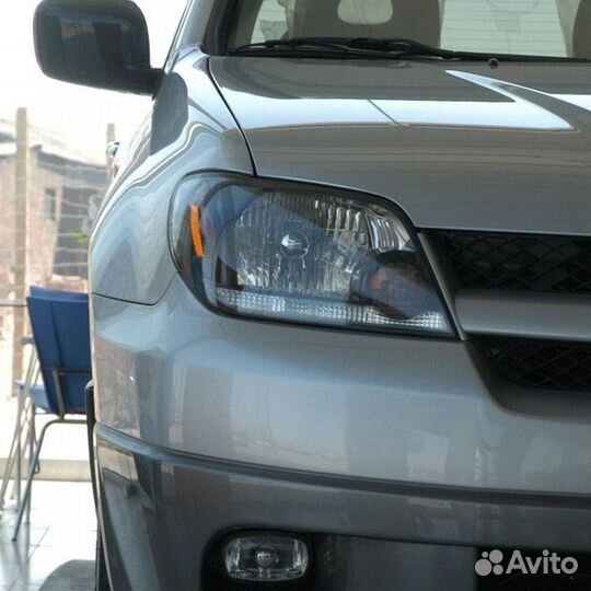 Стекло левой фары Mitsubishi Outlander 1 2001-2008