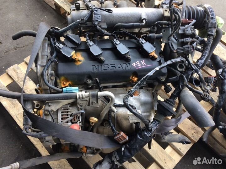 Двигатель Ниссан X-Trail qr20DE Мотор бу