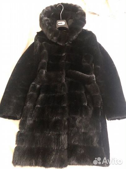 Шуба женская натуральная размер 44