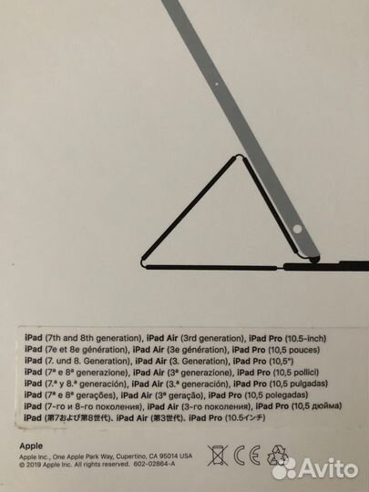 Клавиатура Apple Smart keyboard для iPad