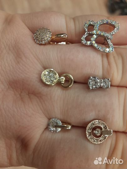 Серьги и кулоны