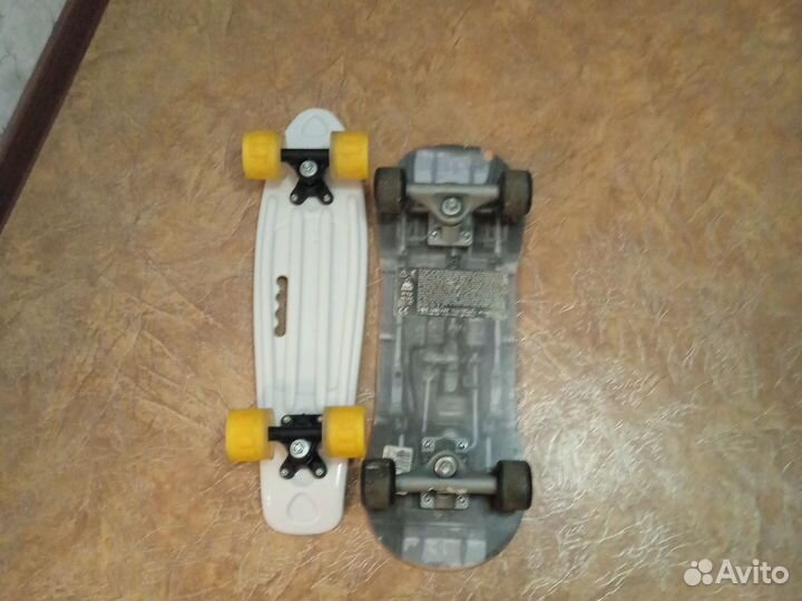 Пениборд и скейтборд