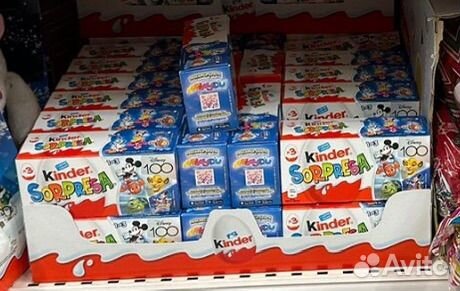 Киндер сюрприз 100 лет дисней