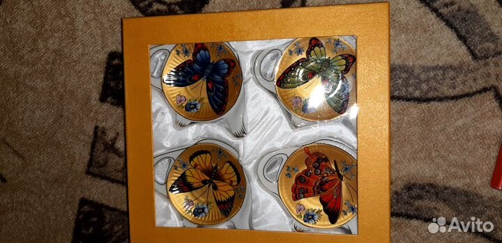 Фарфоровые подставки для чайных пакетов