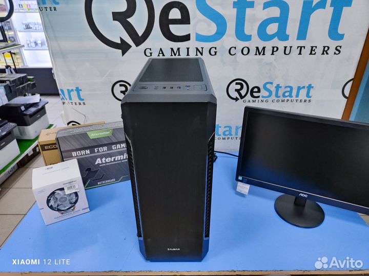 Игровой пк (10ядер/RX570 8gb/16ddr4/SSD120/HDD1tb)