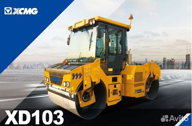 Дорожный каток XCMG XD103, 2023