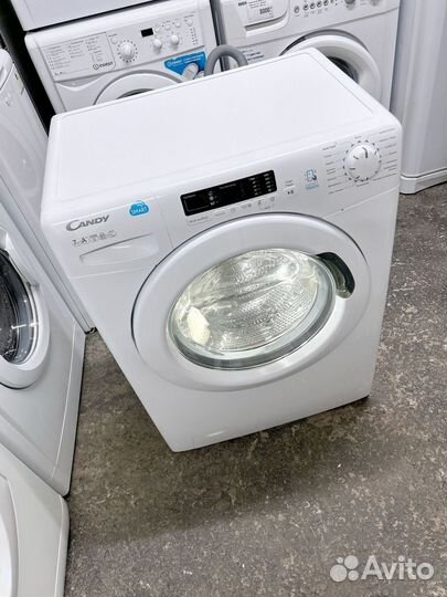 Стиральная машина узкая бу на 7 кг Candy