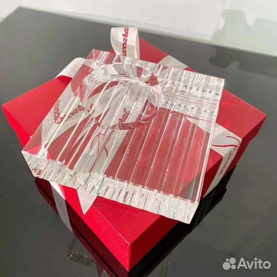 Baccarat пепельница хрусталь