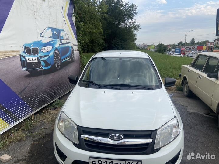 LADA Granta 1.6 МТ, 2018, битый, 55 000 км