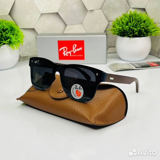 Солнцезащитные очки Ray Ban новинка стекло
