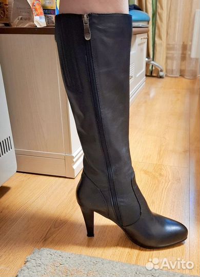 Сапоги женские натуральная кожа 37 Tervolina