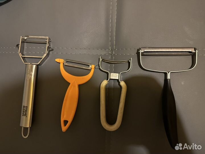 Овощечистки (набор из 4 штук)