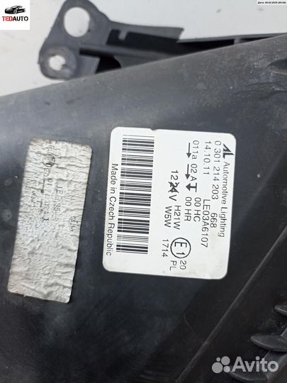 Фара левая, Opel Zafira B 2005