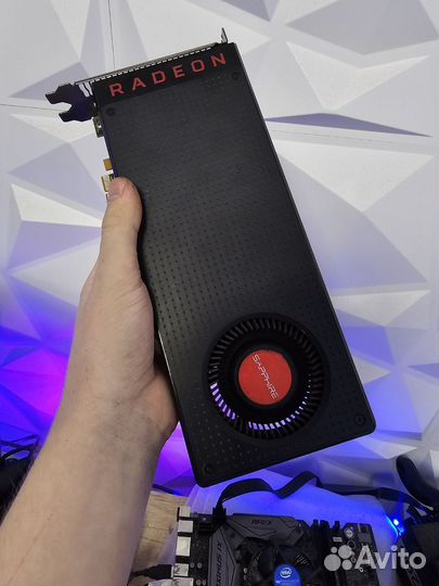 AMD RX 580 8gb Reference (Оригинал 2304sp)