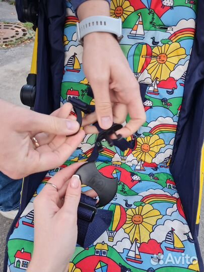 Коляска трость бу