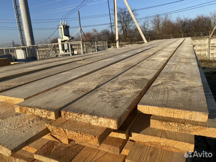 Лес обрезной сосна за м3