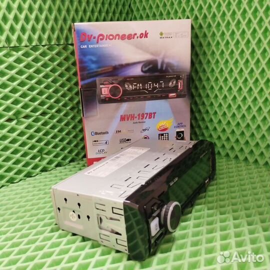 Автомагнитола DV-pioneer MVH-197BT (7427)