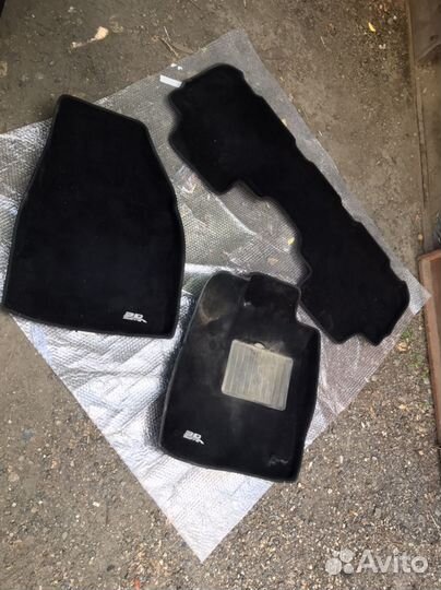 Автомобильные коврики toyota highlander 3d