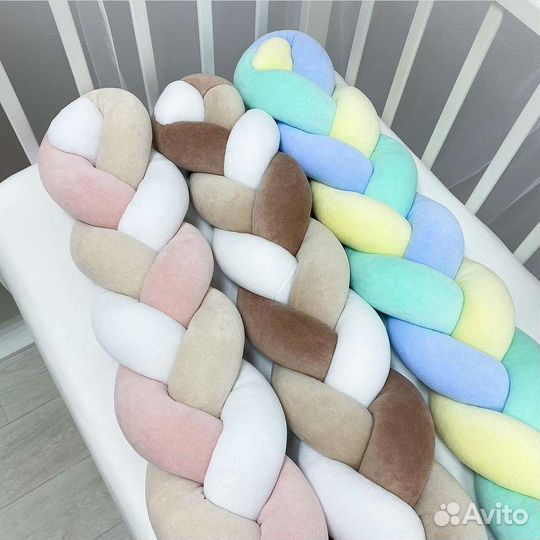 Бортик-косичка