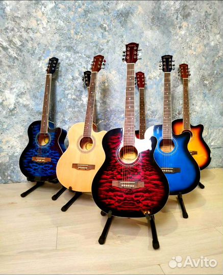 Гитары разные для новичка и на подарок. Настройка