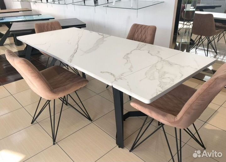 Стол из керамогранита раздвижной SKR-31531
