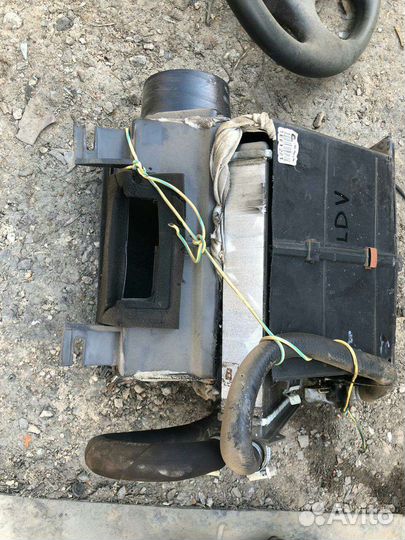 Вентилятор, радиатор печки на LDV
