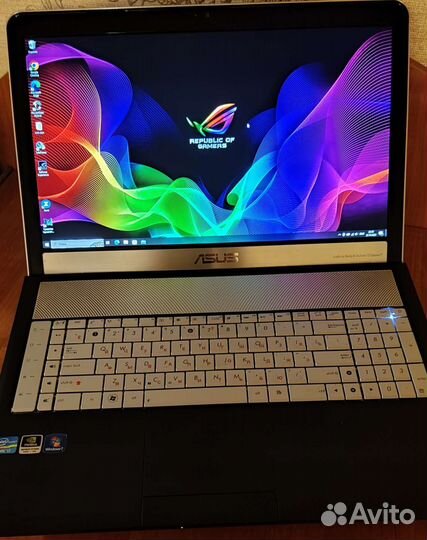 Огромный 17'3 (1920x1080) на i7/12гб/SSD