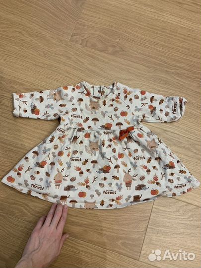 Детские вещи пакетом на девочку 68 74