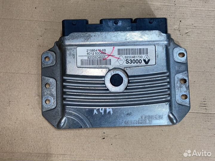 Эбу Renault 1.6л K4M 8200461733