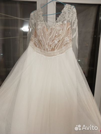 Свадебное платье 56 размер