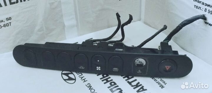 Панель передних кнопок SsangYong Istana