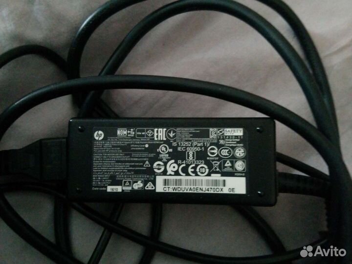 Блок питания для ноутбука hp 19.5v