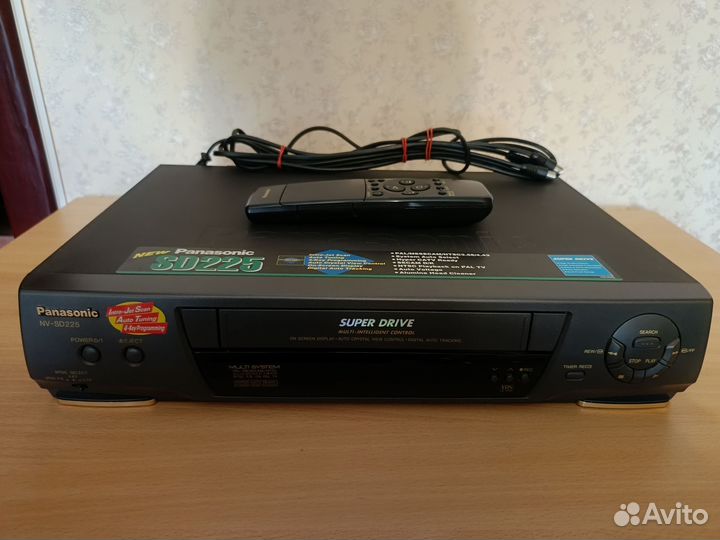 Видеомагнитофон panasonic nv sd225