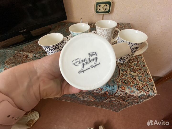 Кружки elan gallery, набор из 6 штук