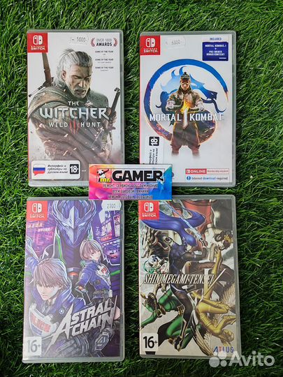 Игра для nintendo switch Astral Chain