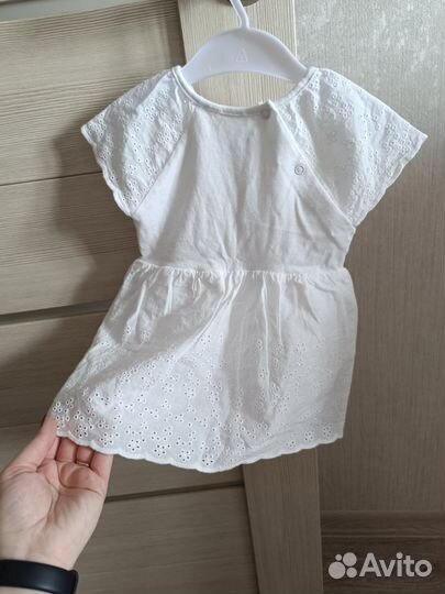 Платье боди для девочки 68