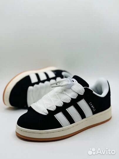 Adidas campus 00s детский черный разм. 37